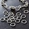 12 Pack: Silver Jump Rings, 10mm by Bead Landing™
